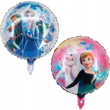 Balónek Fóliový balónek Elsa a Anna, Ledové království, Nature is Magical, 45 cm (18")