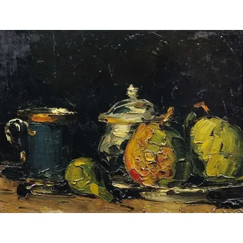 Plakát Plakát, Obraz - Still Life, c.1865, Paul Cezanne