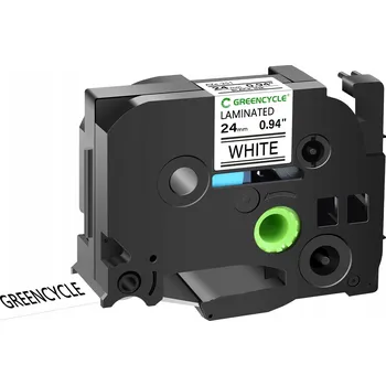 Pásek do tiskárny 1 balení černé pásky na bílém podkladu pro Brother TZ TZE 251 P-Touch PT-P710 H500