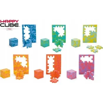 Puzzle SmartGames Displej 24 ks: Happy Cube Pro 3D puzzle