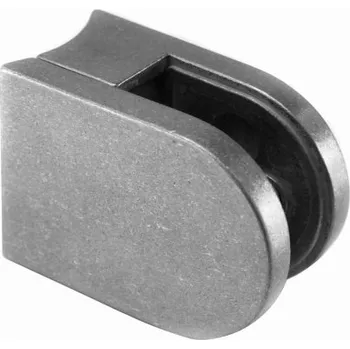 Zábradlí DRŽÁK SKLA PRO ZÁBRADLÍ 50X40 Z ZAMAKU PRO TRUBKY FI 42,4 K NALAKOVÁNÍ