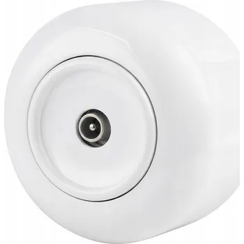 Elektrická zásuvka Anténní zásuvka nástěnná JLM bílá