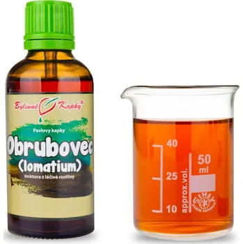 Doplněk stravy Bylinné kapky s.r.o. Obrubovec (lomatium) - Pavlovy bylinné kapky (tinktura) 50 ml