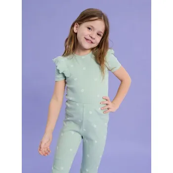 Sinsay - Tričko s krátkým rukávem - mentolová - 406EP-65X - 406EP-65X-110