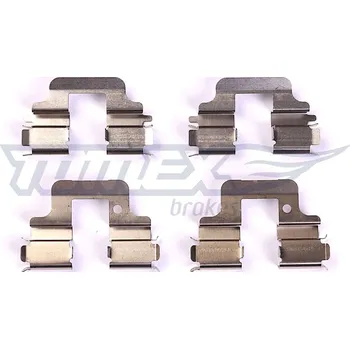 Přislušenství brzdového systému Sada příslušenství, obložení kotoučové brzdy TOMEX Brakes TX 44-48