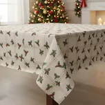 PVC vánoční ubrus s textilním podkladem…