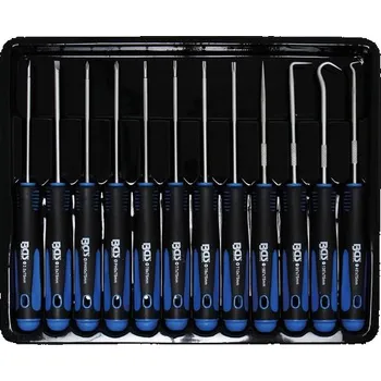 Šroubovák BGS Technic BGS 8833 Sada hodinářských šroubováků a montážních háků - 12 dílů