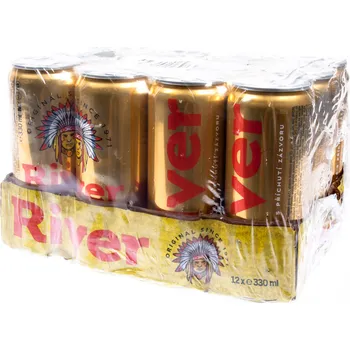 Limonáda River Ginger Ale, 12x 330 ml