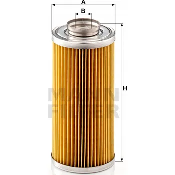 Kabinový filtr Mann-Filter H 724/2 x Filtr, hydraulický, pracovní