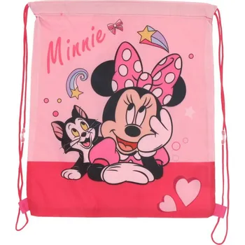 Plážová taška dovoz EU Sportovní vak Minnie růžový