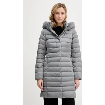 Péřová bunda Geox BETTANIE W5626H.T3122 šedá 09X, vel. 44