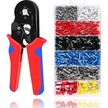 Krimpovací kleště Krimpovací kleště Promat na dutinky 0,25-10 mm2 se sadou