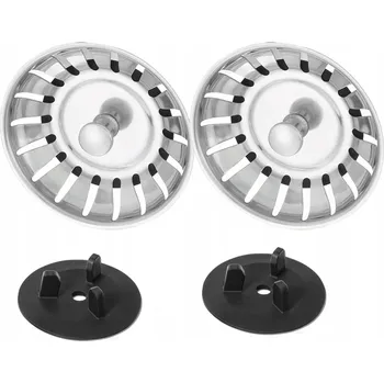 sítko a zátka do dřezu 2x Zátka sítko koš do dřezu TEKA IKEA FRANKE