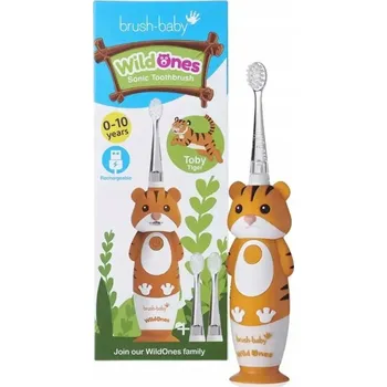 Elektrický zubní kartáček Sonický Kartáček na zuby pro děti - Tygr