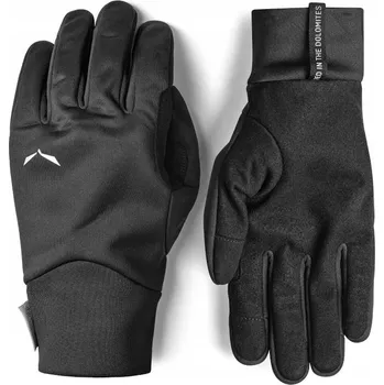Rukavice RUKAVICE SALEWA ORTLES EPE GRIP WINDSTOPER FINGER BLACK OUT VELIKOST L