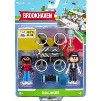 Figurka DEV SERIES FIGURKY Brookhaven 2 Techfluencers KÓD HERNÍCH HER ROBLOX