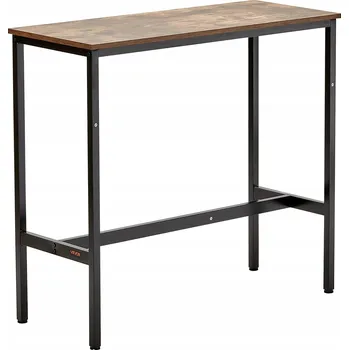 Kuchyňský stůl Vevor obdélníkový, odstíny hnědé, 40 x 100 x 90 cm