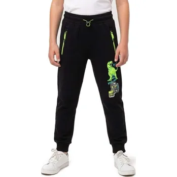 CHLAPECKÉ TEPLÁKY S DINOSAUREM A BAGREM NOVINKA Barva: Černá, Velikost: 104