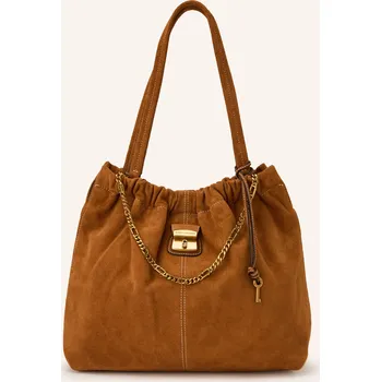 Kabelka Marc Jacobs Dámská Kabelka The Suede Cristina Tote, koňaková...