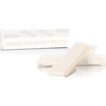 Sada nářadí Modelovací epoxidová hmota pro úpravy a opravy modelů, tvarovatelná ručně, vysoká pevnost, barevný materiál krémová