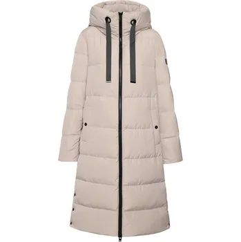 Dlouhý péřový kabát volného střihu ROCKANDBLUE CAMILA 105 cm 36