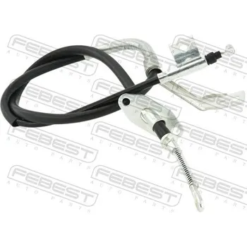 Brzdový systém Tažné lanko, parkovací brzda FEBEST 14100-ACTRH