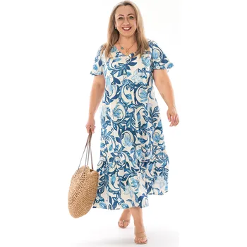 Dámské šaty Dámské šaty VILMA 42/44 Modrá