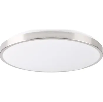 Kulatý Stropní Svítidlo Polux 40 x 7 cm bílá, šedá