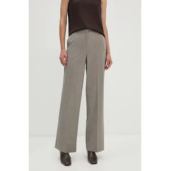 Dámské kalhoty Vlněné kalhoty Theory O0101208 šedá 90X, vel. M