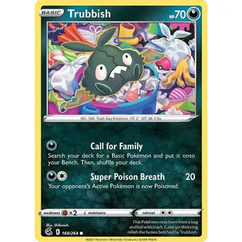 Karetní hra Trubbish 168/264 - Fusion Strike Typ karty: Non-Holo