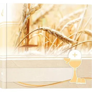 Vlepovací album Svaté Přijímání - motiv klasy obilí, 24 stran
