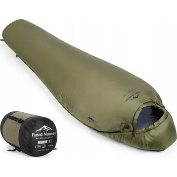 Spacák Fjord Nansen turistický spacák pravý FN HADSEL MID olive drab