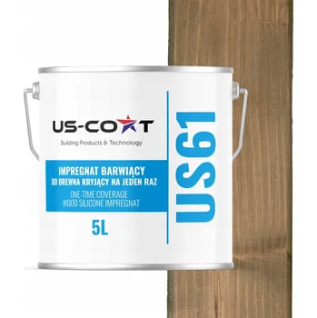 Olej na dřevo KRYCÍ IMPREGNACE NA DŘEVO S SILIKONEM 2v1 HNĚDÁ ŠEDÁ 5L UV OCHRANA