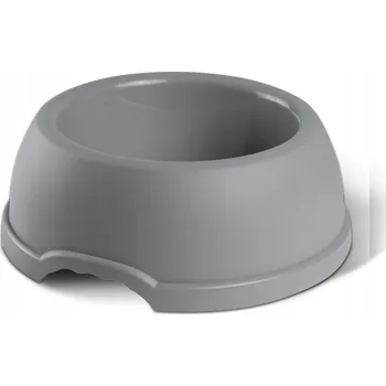 Miska pro psa Jedna plastová miska Barry King šedá 0,25 l