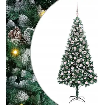 Vánoční stromek Umělý vánoční stromeček VidaXL 201 - 220 cm