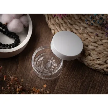 Dóza na potraviny Plastová dóza/kelímek na krém 58x35mm 50ml