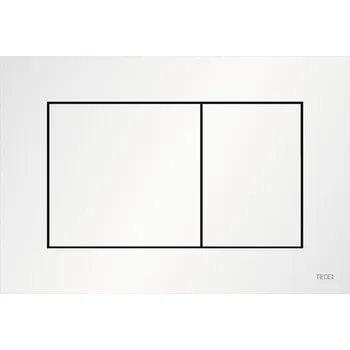 Splachovací tlačítko TECE splachovací tlačítko pro WC, bílá matná 9240417