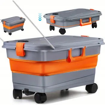 nádrž Rybářské vědro, skládací taška na ryby s víkem, velká XXXL, 22 l