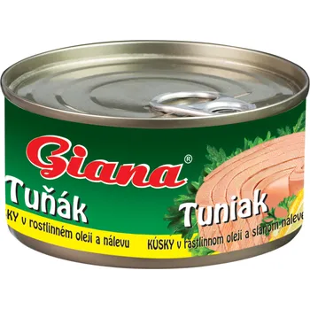 CZ distribuce Giana Tuňák kousky v rostlinném oleji 170 g