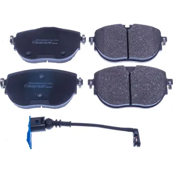 Brzdový systém Sada brzdových destiček, kotoučová brzda DENCKERMANN B111541