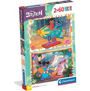 Puzzle Puzzle Stitch 2x60 dílků 24822 Clementoni 4+ M