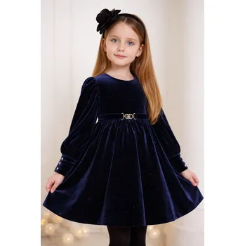 Dívčí šaty Abel&Lula Dívčí luxusní šaty Abel&Lula modré 5536