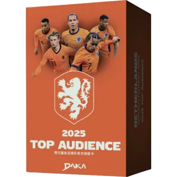Sběratelská karetní hra 2024-25 Daka Top Audience Netherlands Box