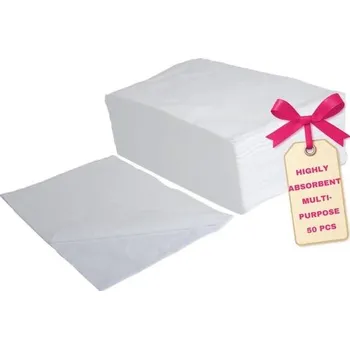 Jednorázové perforované ručníky LALILL, 50 kusů, 70x40 cm, netkaná textilie - Jednorázové ručníky