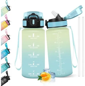 HoneyHolly 500ml nepropustná láhev na vodu, vhodná na sycené nápoje, bez BPA, sportovní láhev s