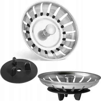 sítko a zátka do dřezu Zátka sítko košíček do dřezu TEKA IKEA FRANKE 2ks