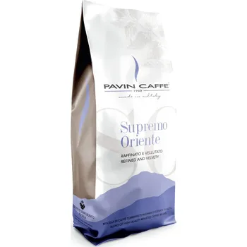 Káva Pavin Caffè SUPREMO ORIENTE 1 kg Směs Arabica a Robusta zrnková káva