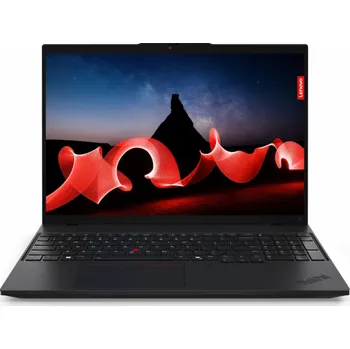Notebook Lenovo ThinkPad L16 Intel Core Ultra 7 155U Laptop 40,6 cm (16") WUXGA 16 GB DDR5-SDRAM 512 GB SSD Wi-Fi 6E (802.11ax) Windows 11 Pro Černá