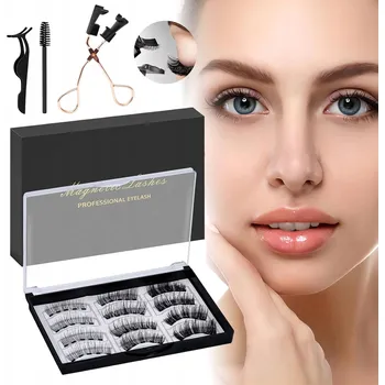 Umělé řasy MAGNETICKÉ ŘASY OPAKOVANĚ POUŽITELNÉ 12 KS S APLIKÁTOREM