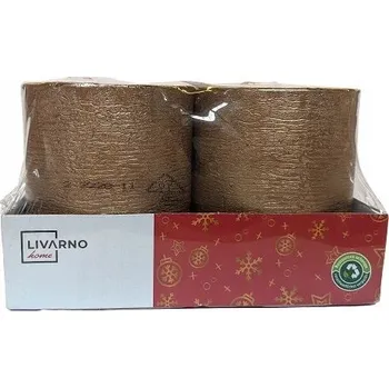 Svíčka Dekorativní parafinová svíčka bez vůně Livarno 4 ks